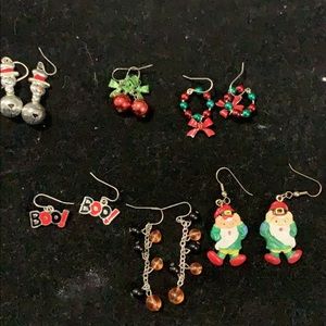 Earrings and bracelets and necklace